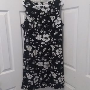 Disney Store Floral Mickey Mouse Dress Size L